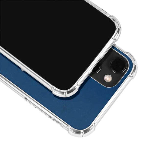 MLB New York Yankees - Solid Distressed iPhone 14 Clear Case
